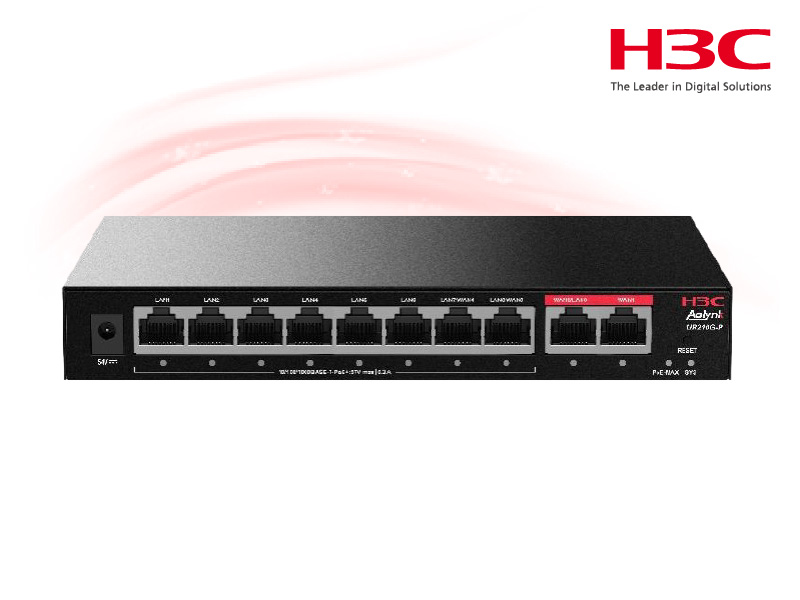 H3C Aolynk UR210G-P PoE Gateway
